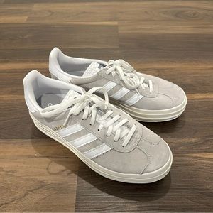 Adidas Gazelle Bold 'Grey White'